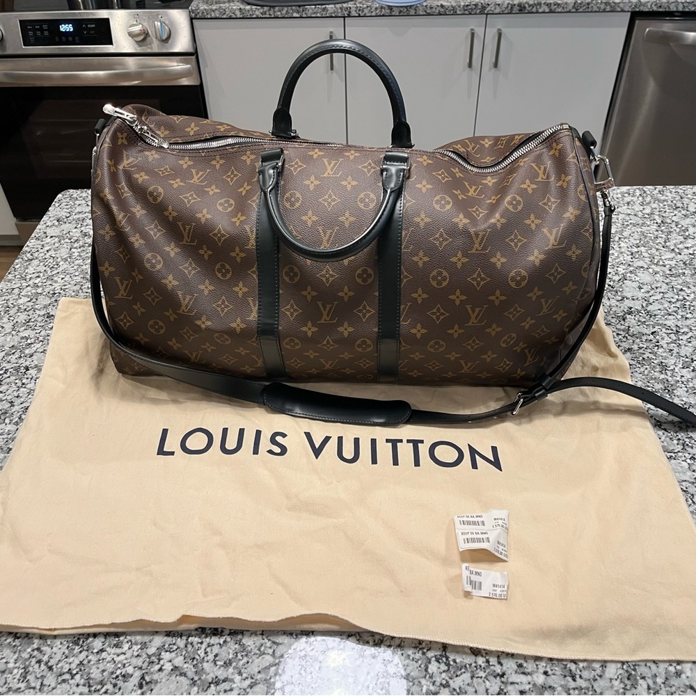 Louis Vuitton Keepall Bandoulière 55 
 NEW